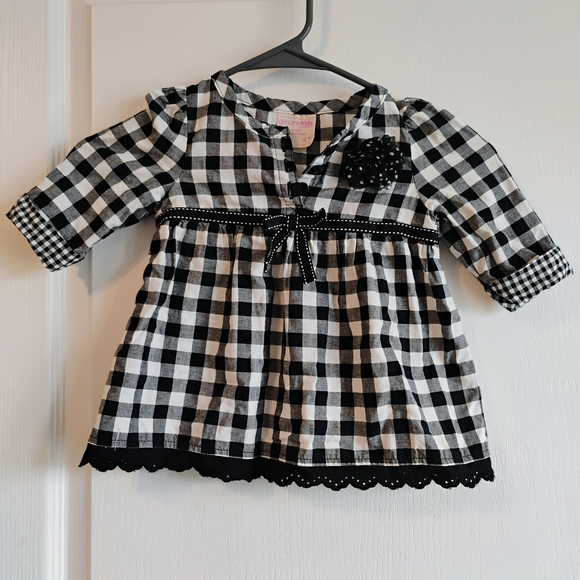 Genuine Kids by OshKosh B'gosh Gingham Shirt- Size 3T - Picture 1 of 5